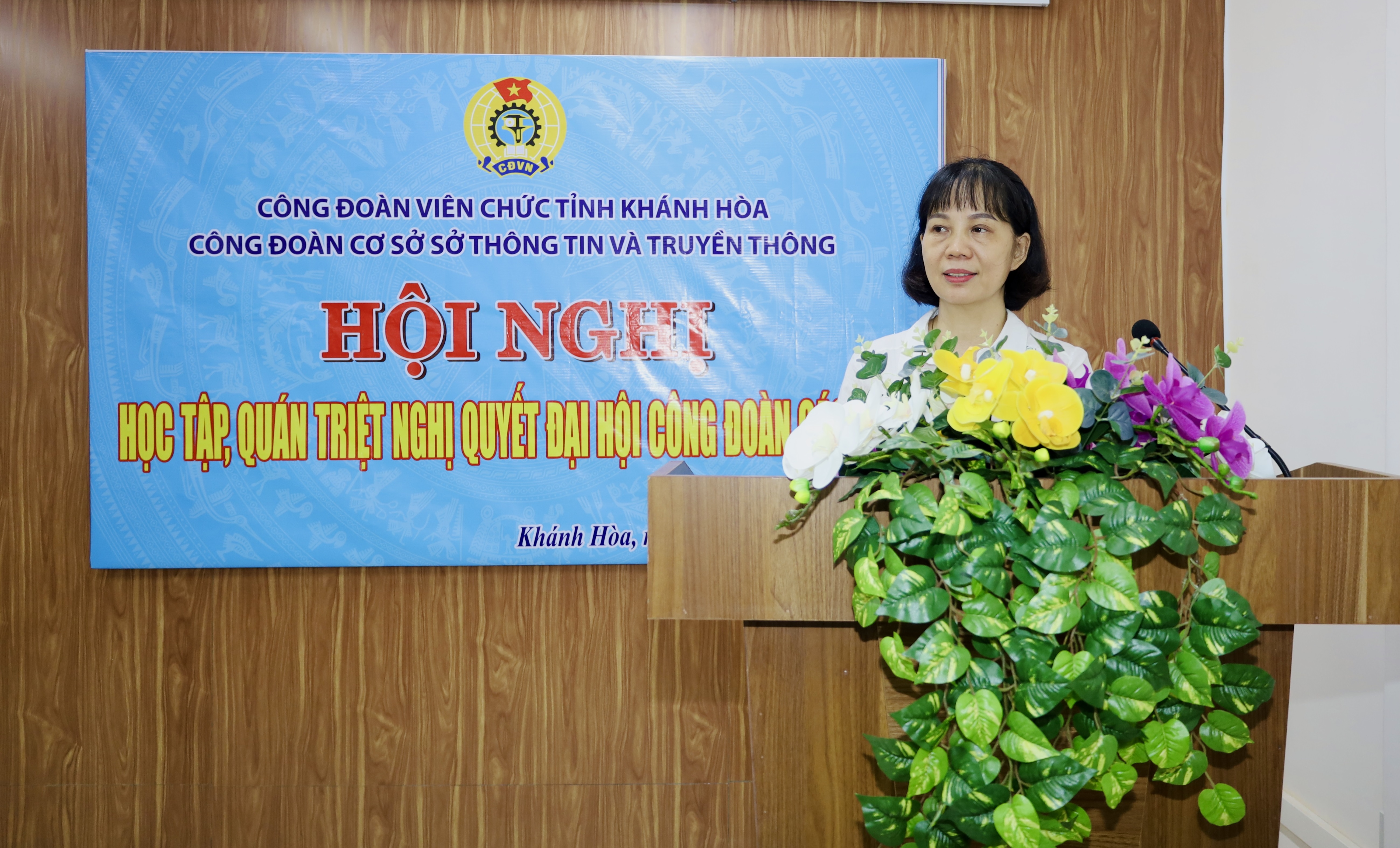 Công đoàn Sở Thông tin và Truyền thông học tập quán triệt nghị quyết đại hội công đoàn các cấp